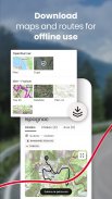 OpenRunner : mappe bici e trek screenshot 3