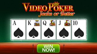 Vidéo Poker: Jeu Gratuit! screenshot 0