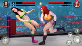 Mulheres Wrestling Rumble: Luta no quintal screenshot 4