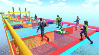 Super Hero Chase- Epic Transform Race 3d screenshot 3