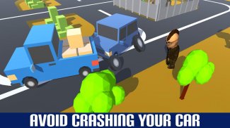 khùng chạy xe tắc xi trò chơi screenshot 4