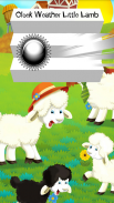 Clock Weather Little Lamb screenshot 0