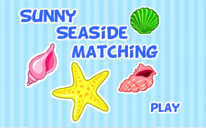 Matching Game-Sunny Seaside screenshot 0