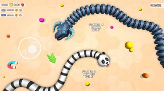 Worms .io Hungry Game screenshot 4