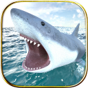 Shark Simulator Beach Killer Icon