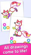 Bini Malen Tiere Spiele und Zeichnen für Kinder!🎨 screenshot 10