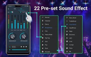 Music Equalizer-Audio-Effekt screenshot 3