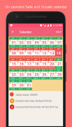 Family Planner - Safe and Unsafe Days Calendar screenshot 2