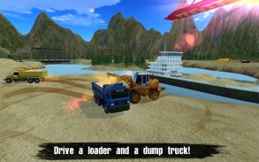 Loader & Dump Truck Hill SIM screenshot 3