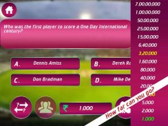 Crorepati Cricket Trivia Quiz screenshot 1