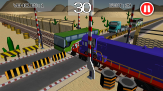 RailRoad Crossing 🚅 Train Simulator Game screenshot 14