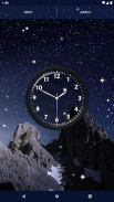 Night Sky Clock Wallpapers screenshot 6