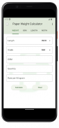 Paper Weight Calculator screenshot 3