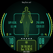 Body Scanner Watch Face screenshot 13