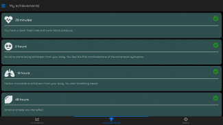Quit smoking! Stop smoking counter and timeline. screenshot 4