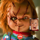 Scary Doll Fake Video Call simulator Icon