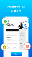 Resume Builder - CV Maker PDF screenshot 7