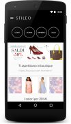 Stileo: moda e saldi screenshot 1