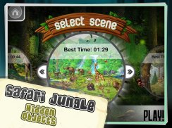 Safari Jungle d'objets cachés screenshot 1