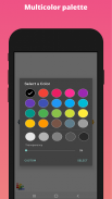 Senter mandala warna pink screenshot 5