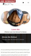 Women Abs Workout screenshot 1