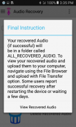 Audio Recovery screenshot 3