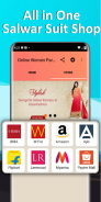 Salwar Suit Online Shopping Flipkart Amazon screenshot 1