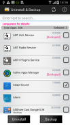Guru Uninstall - App Backup screenshot 1