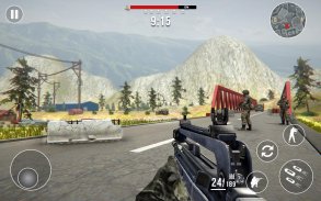Sniper 3D ทหาร ใน เกมทหาร FPS screenshot 3