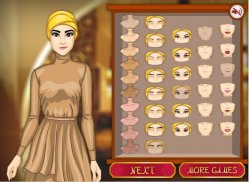 Hijab thiết kế thời trang game screenshot 1