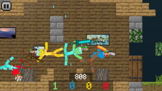 Stickman vs Multicraft: Ragdoll Fight screenshot 1