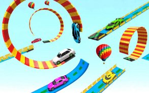 汽车 游戏 坡道 赛车 -- 汽车 特技表演 游戏 2020年 screenshot 5