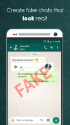 Fake Chat Maker - WhatsMessage screenshot 2