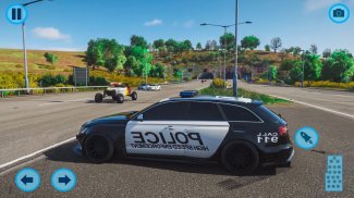 Police Cop Chase Racing Sim screenshot 0