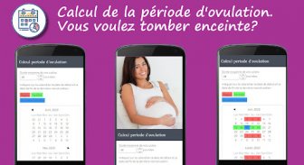 Cycle menstruel calendrier screenshot 4