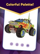 Super Duper - Cars Coloring by Numbers screenshot 3