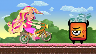 Barbie Fun Bike Ride screenshot 0