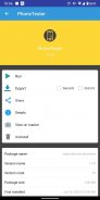 Phone Tester, Apk extractor, bulk uninstaller screenshot 5