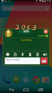 Handcent 6 Skin New Year2013 screenshot 7