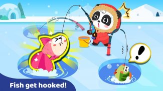 Jogo de pesca com Panda screenshot 1