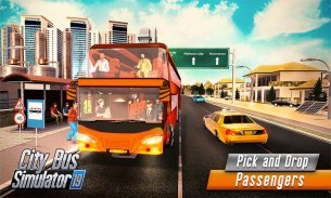 City Bus Driver Public Transport Bus Driving Games screenshot 4