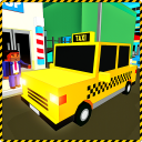 Blocky Furious Taxi Craft Icon
