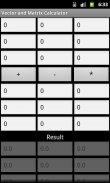 Vector and Matrix Calculator screenshot 1