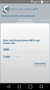 NPKEY Huawei Codes Calculator screenshot 1