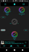 Poweramp v3 skin rainbow screenshot 2