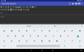 Text to HTML Converter screenshot 7