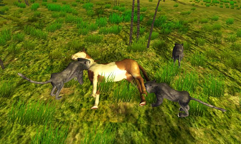 Download do APK de Cavalo Selvagem selva jogo para Android