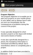 Short project planning screenshot 7