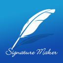 Создатель подписи - создатель цифровой подписи Icon