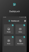 DaddyLock - Photo, Video, Audio & Document Locker screenshot 12